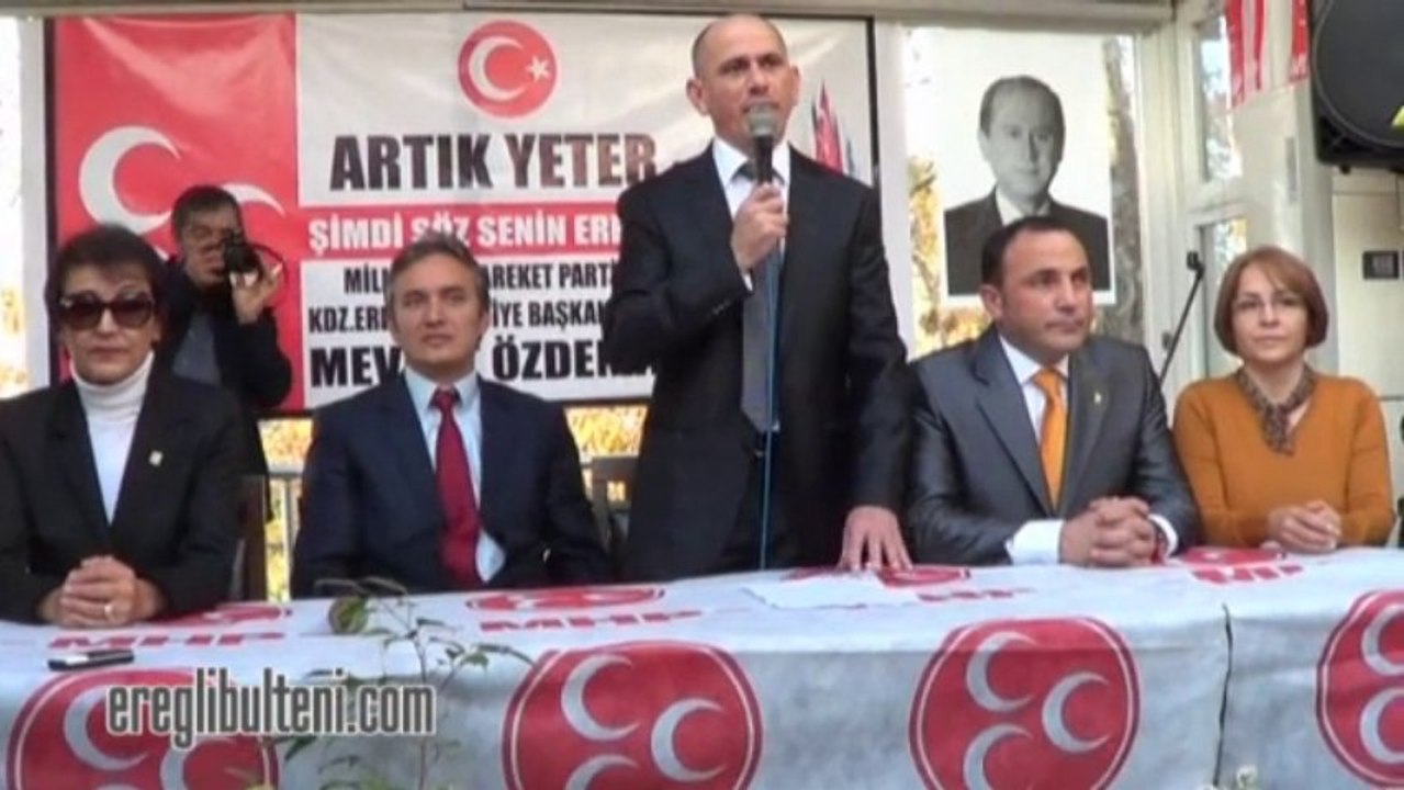 Özdemir: Ereğli’yi çöküşten kurtarmak için yönetime talibiz
