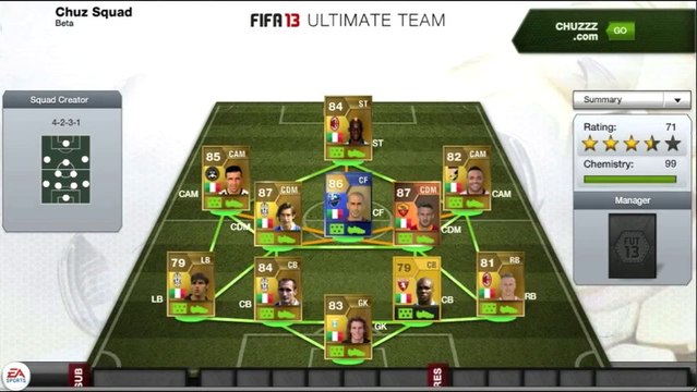 Fifa 13 Ultimate Team - Recensione Di Vaio TOTS + Stat in Game