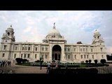 Victoria Memorial : a majestic structure in white marble, modeled on Taj Mahal