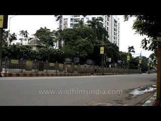 A Street of Kolkata  Near Birla Temple