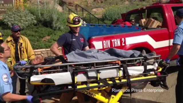Dog rescues trapped hiker on Mt. Rubidoux