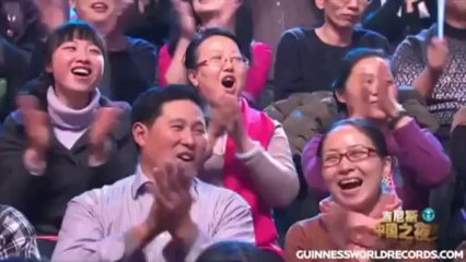 Climbing Stairs with Head  World Record