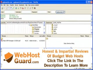 How To Upload Ebook Or PDF Document To Your Hosting With FileZilla FTP Program