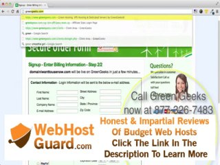 How to Launch Wordpress on GreenGeeks Hosting with $30 Off Coupon!