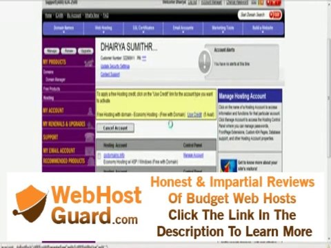free web hosting with domain name how to host my site?