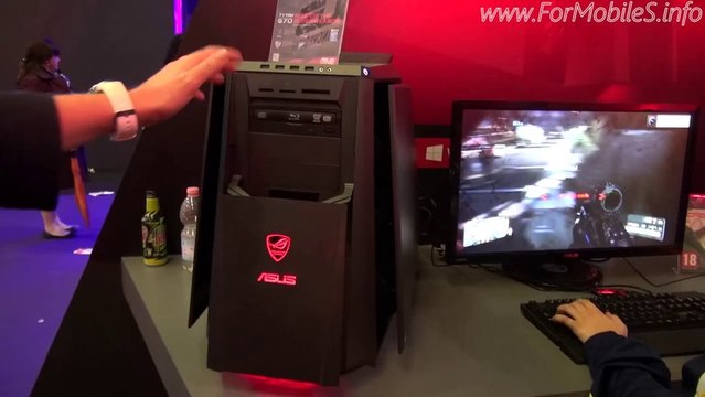 GamesWeek 2013 - Presentazione computer gaming Asus Tytan G70