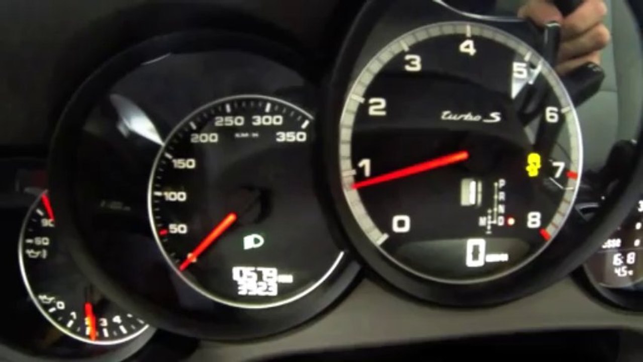0 à 200 km/h avec la nouvelle Porsche 911 Turbo S