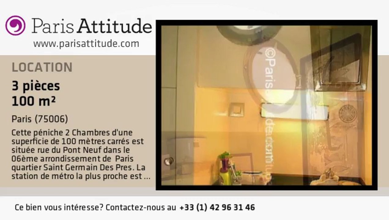 Peniche 2 Chambres à louer - St Germain, Paris - Ref. 1752