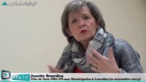 [LOURDES] Municipales 2014 Josette Bourdeu (21 novembre 2013)