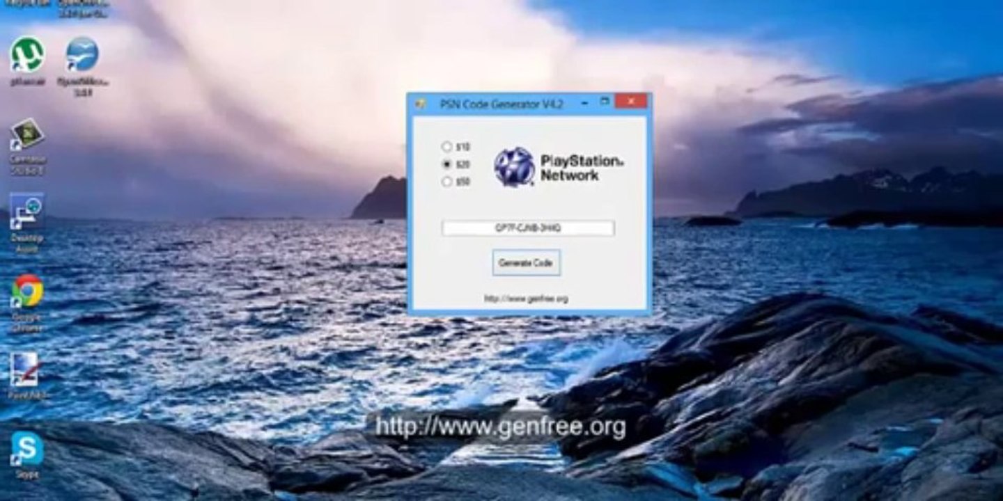 PSN Code Generator November 2013 - Free PSN Codes [GENFREE.ORG]
