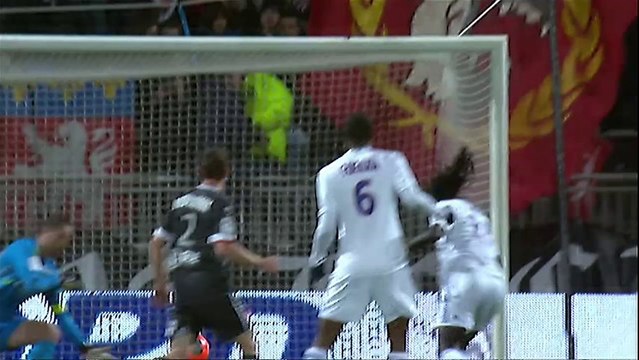 But Bafetimbi GOMIS (16ème) - Olympique Lyonnais - Valenciennes FC (1-1) - 2013/2014