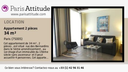 Appartement 1 Chambre à louer - Quartier Latin/St Michel, Paris - Ref. 8670