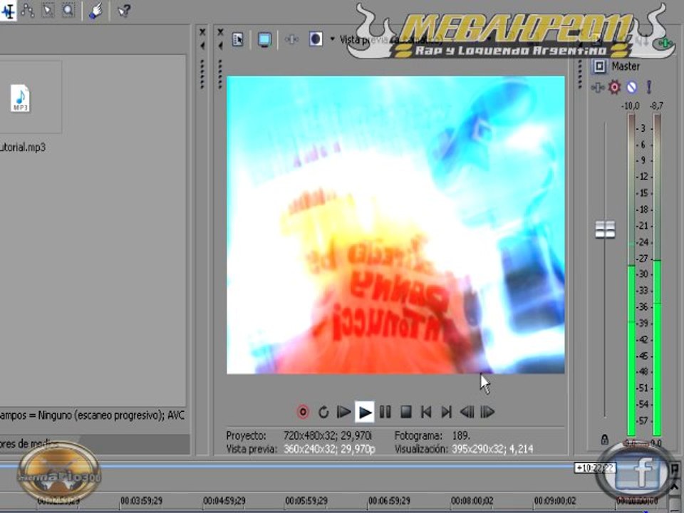 [Tutorial] Como usar algunos efectos del Sony Vegas Parte 1/?