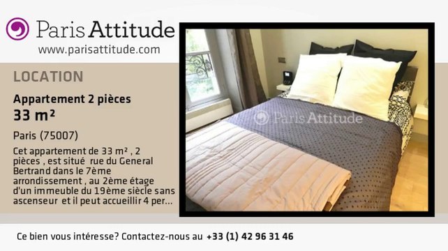 Appartement 1 Chambre à louer - Ecole Militaire/Unesco, Paris - Ref. 7864