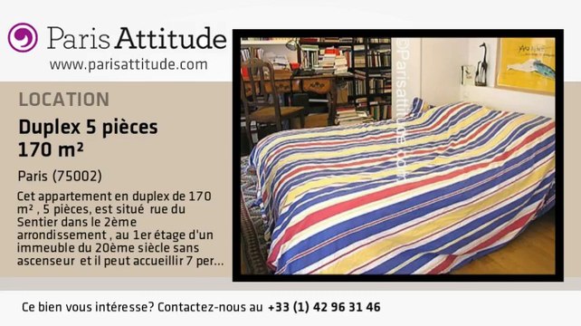 Duplex 4 Chambres à louer - Montorgueil, Paris - Ref. 6282