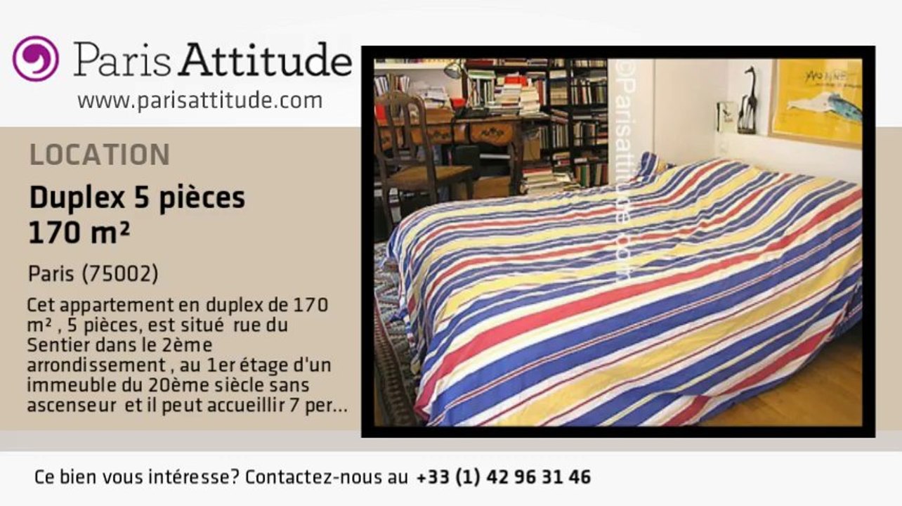 Duplex 4 Chambres à louer - Montorgueil, Paris - Ref. 6282