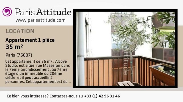 Appartement Alcove Studio à louer - Ecole Militaire/Unesco, Paris - Ref. 8406