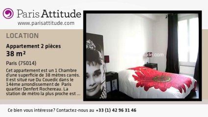 Appartement 1 Chambre à louer - Alésia, Paris - Ref. 2453