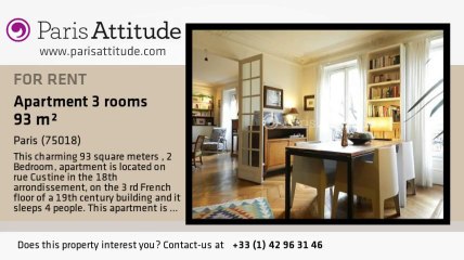 2 Bedroom Apartment for rent - Marx Dormoy, Paris - Ref. 2920