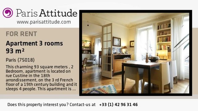 2 Bedroom Apartment for rent - Marx Dormoy, Paris - Ref. 2920