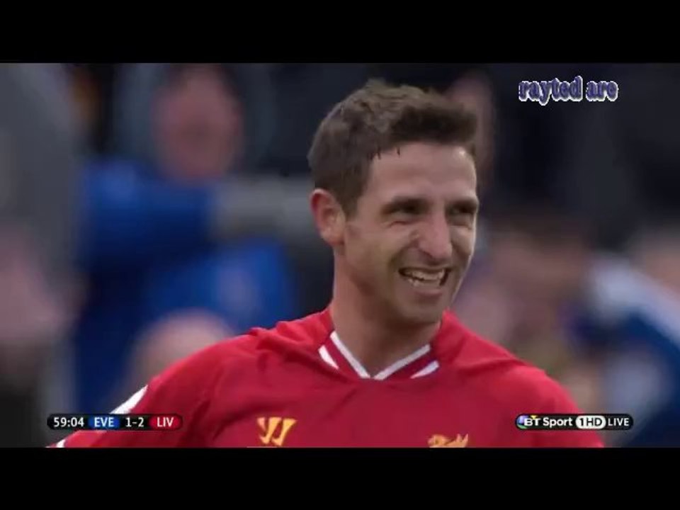 Joe Allen horror miss vs Everton