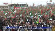 Thousands rally against US drone strikes in Pakistan