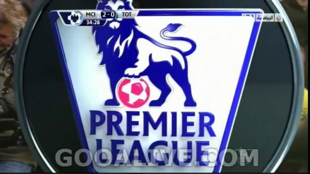 Alvaro Negredo Amazing Goal Manchester City Vs Tottenham Hotspur CF 2-0 Gooalive.com ~ 24/11/2013