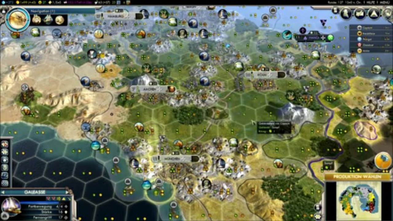Civ 5 PBEM 67 Deutschland Runde 127