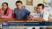 Hacen filas hondureños durante la jornada electoral de este domingo