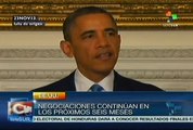 Moderaremos sanciones económicas hacia Irán: Barack Obama