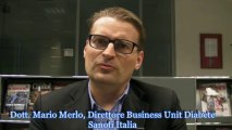 Diabete: Salotti di Sanofi e Fly Cycling Team- intervista dr. Merlo, Milano