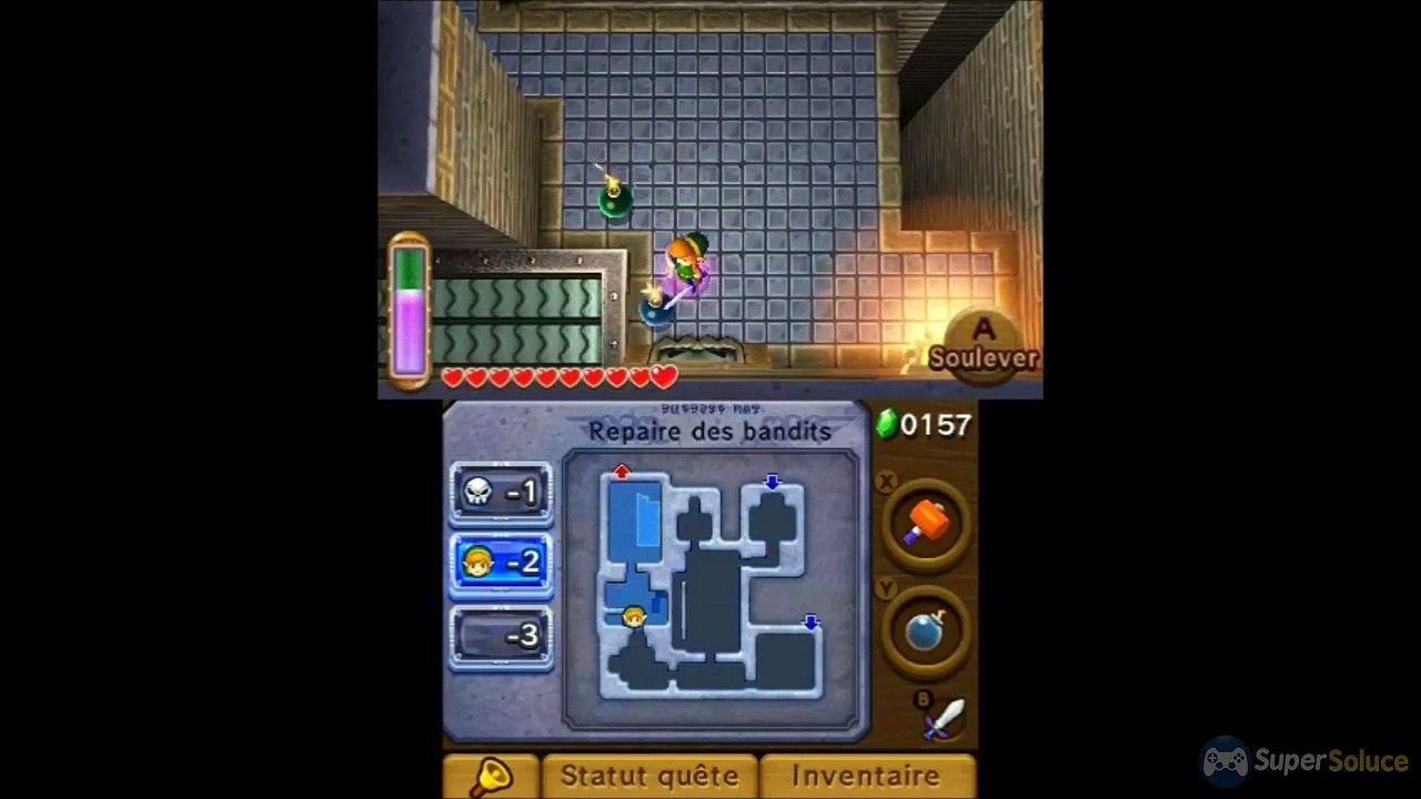 Zelda A Link Between Worlds : Palais du désert