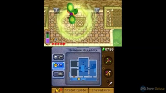Zelda A Link Between Worlds : Palais de l’est