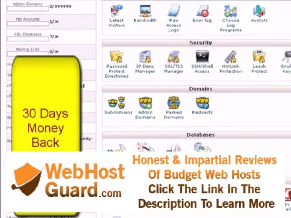 Intro of cPanel Hosting Control Panel
