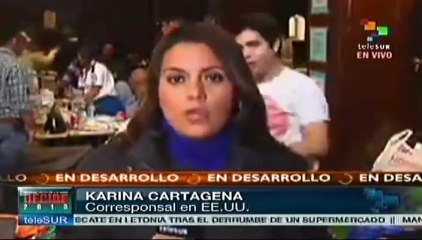 Eligen miles de hondureños en EE.UU. a su presidente