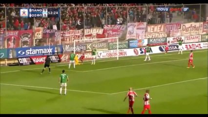 Joel Campbell Goal vs. Panthrakikos