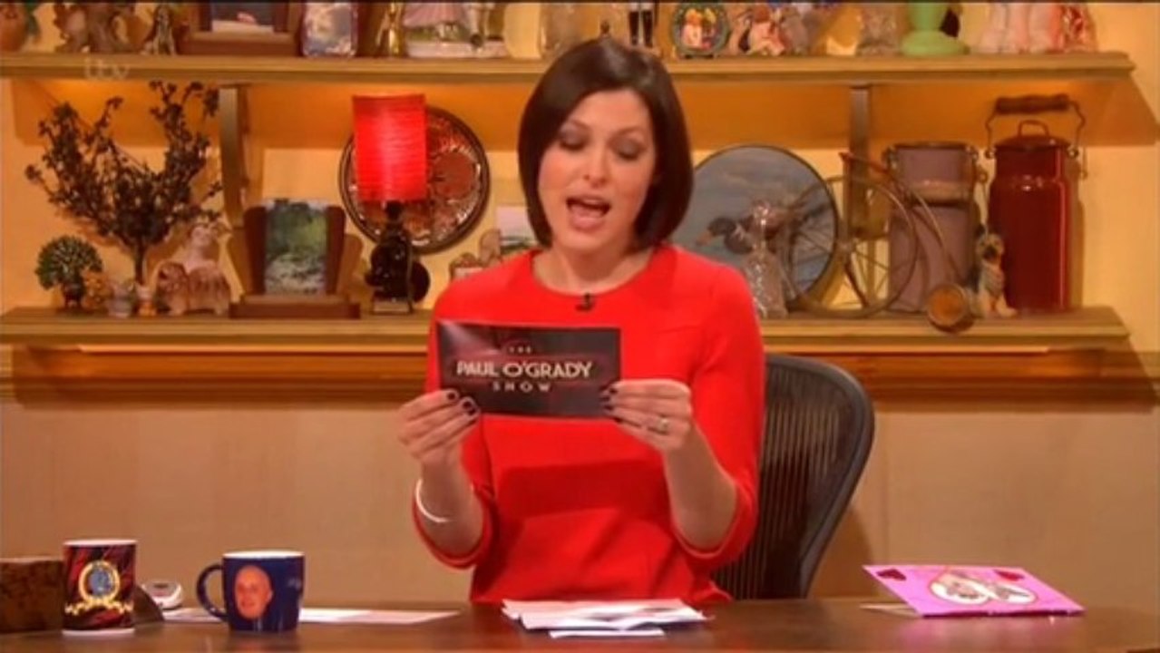 Emma Willis hosts The Paul O'Grady Show (20 November 2013)