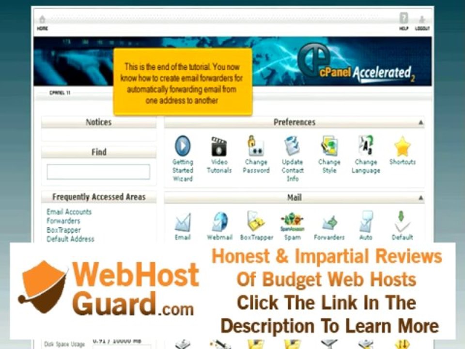 Web Hosting - How to setup email forwarding from www.oryon.net