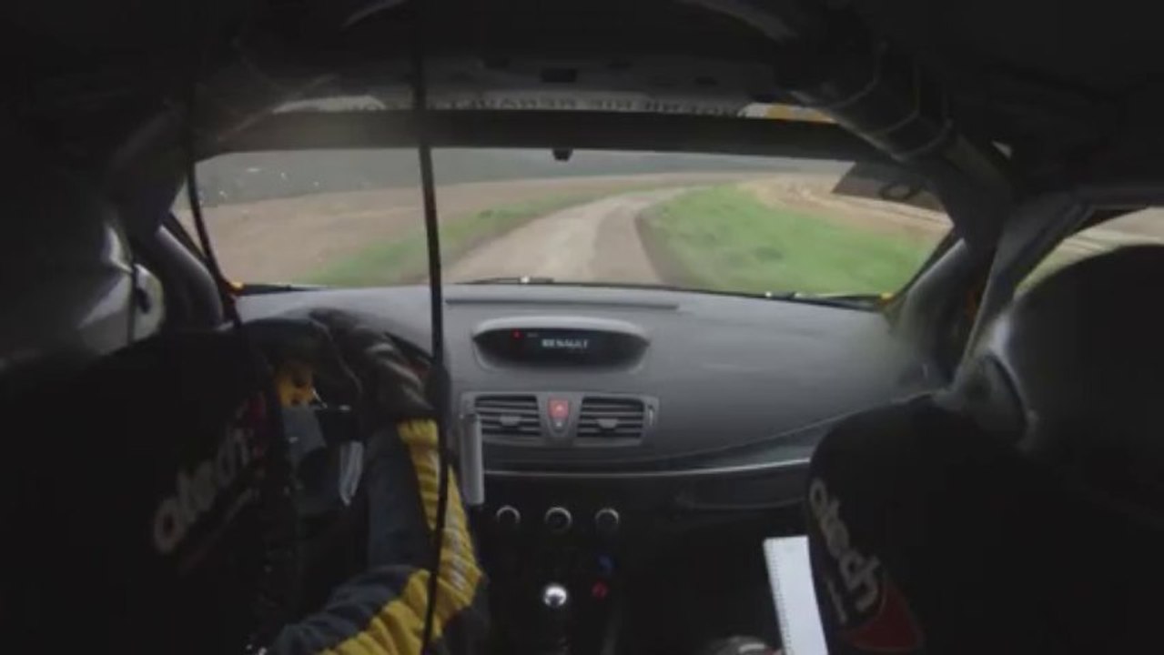 Rallye Charlemagne 2013 - ES1 - Sylvain Fouteret Megane N4