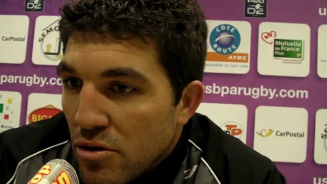 Rugby ProD2 - Yoann Boulanger après USB - LOU
