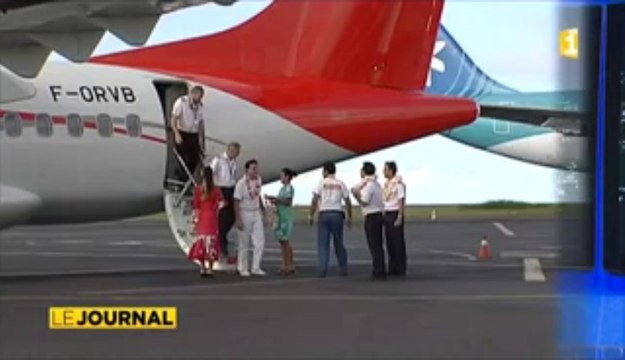 Image du nouvel ATR 42-600 d'Air Tahiti