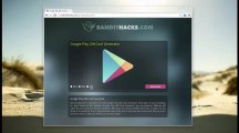 GRATUIT Google Play Générateur de Cartes-cadeaux - Free Gift Card Code Generator 2013