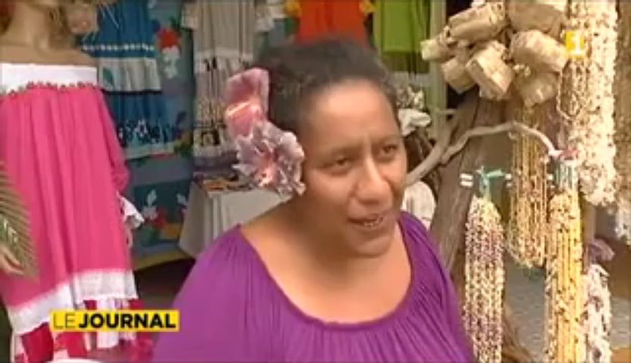 Nouveau  un village des artisans à Mahina