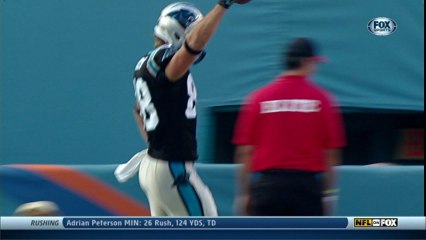 Newton finds Olsen for game-winning TD
