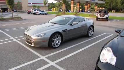 Aston Martin ESX supercharged VS  Porsche Turbo stage 4