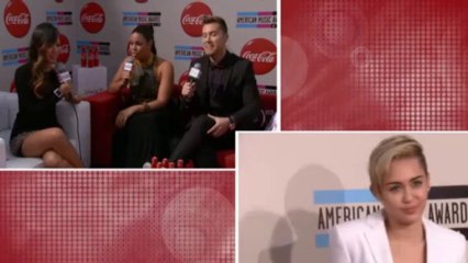AMA 2013 Miley Cyrus Red Carpet dress