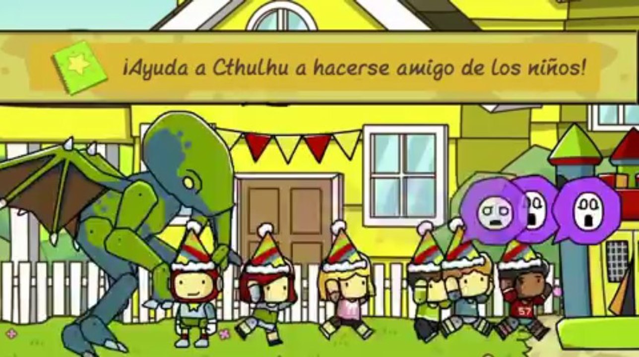 Scribblenauts Unlimited - Tráiler de Lanzamient...