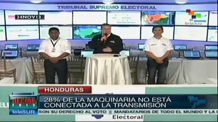 Conectado 72 por ciento del sistema de conteo electoral en Honduras