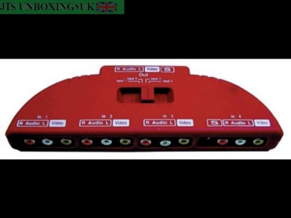 4 Way Phono Selector Switch. Red (Review)
