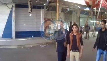 الالاف التجار يغلقون محلاتهم أحتجاجا على قرار إلغاء نظام الوارد بالقنطرة بالاسماعيلية